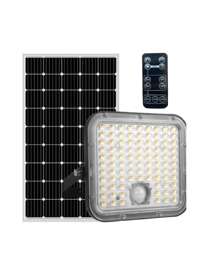 Reflector LED solar autonomo 30W LITEX luz dia